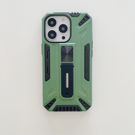 Husa de protectie Flippy pentru Apple iPhone 13 Defender Sergeant Brave cu suport,Verde [1]