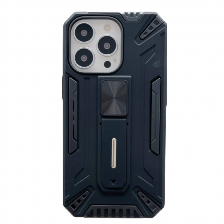 GSM - Husa de protectie Flippy pentru Apple iPhone 13 Mini Defender Sergeant Brave cu suport,Negru