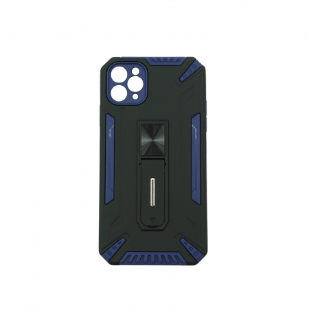 GSM - Husa de protectie Flippy pentru Apple iPhone 7/8G/SE 2020 Defender Sergeant Brave cu suport, Albastru inchis