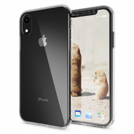 Husa de protectie Flippy® pentru Apple iPhone XR Full Tpu 360 Transparent [2]