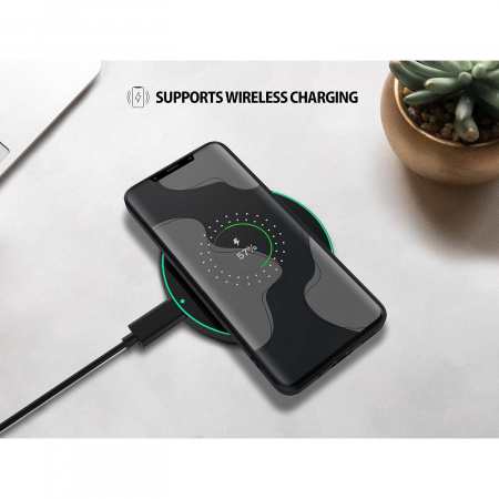 Husa de Protectie, Flippy, pentru Huawei Mate 50 Pro, Liquid Silicone, cu Microfibra pe Interior, Protectie Antisoc, Compatibil Incarcare Wireless, Negru [2]