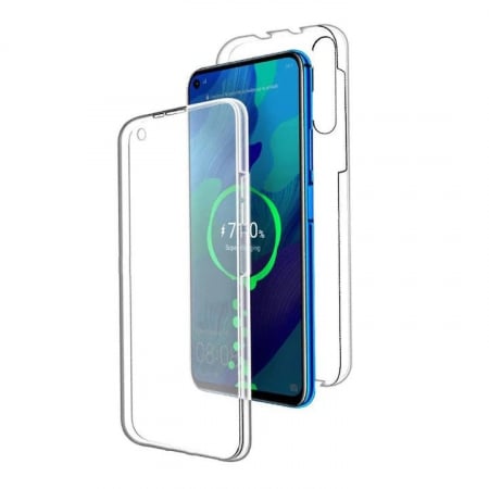 Husa de protectie Flippy® pentru Huawei Y7 2019 Full Tpu 360 Transparent [9]