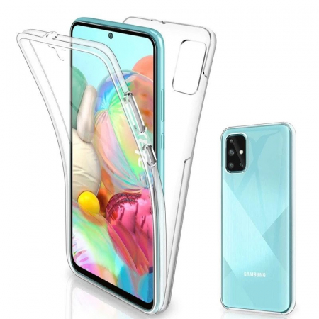 Husa de protectie Flippy® pentru Samsung Galaxy A8 2018 Full Tpu 360 V2 Transparent [9]