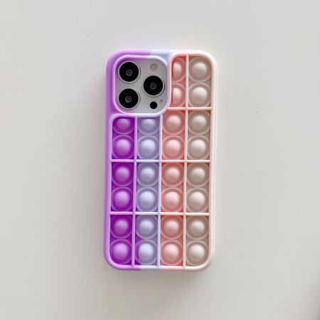 Husa de protectie Flippy Pop It compatibila cu Apple iPhone 13 Pro Max,Model 2,Multicolor [3]