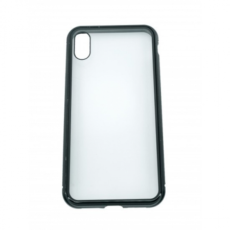 GSM - Husa de protectie Magnetic 360 pentru Apple iPhone XS Max, Negru
