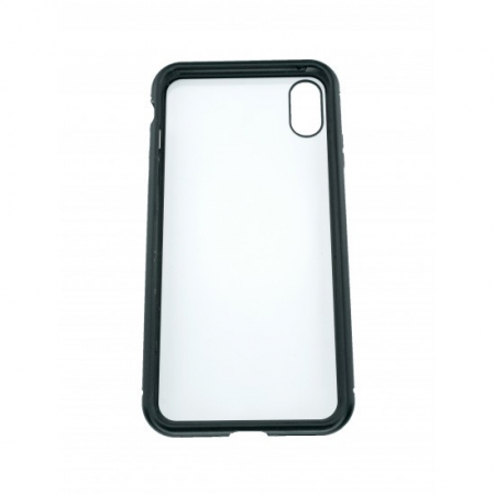 Lichidare Husa de protectie Magnetic 360 pentru Apple iPhone XS Max, Negru - [3]