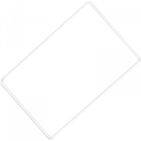 Husa de Protectie Margini Ecran Frontal Tesla, Flipp, Compatibil cu Tesla Model 3/Y, din TPE, Alb [1]