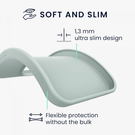 Husa de Protectie Matte TPU, Flippy, pentru Samsung Galaxy A55 5G, Protectie Camera, Antisoc, Antizgariere, Antialunecare, Acoperire Completa, Verde [2]