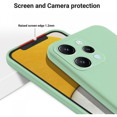 Husa de Protectie Matte TPU, Flippy, pentru Xiaomi Redmi 12, Protectie Camera, Antisoc, Antizgariere, Antialunecare, Acoperire Completa, Verde [3]