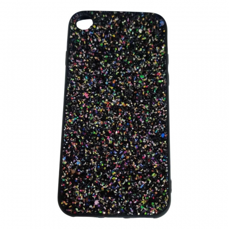 Lichidare Husa de protectie pentru Apple iPhone 7 Sparkling Glitter TPU Negru [1]