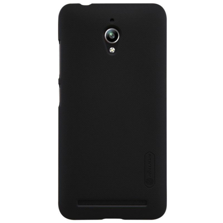 Husa de protectie pentru Asus Zenfone Go Nillkin Frosted Shield Negru + Folie de protectie [1]