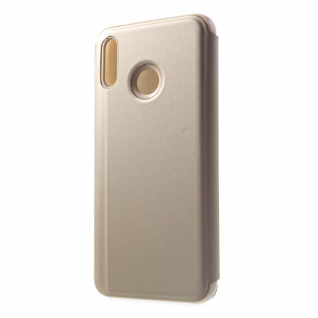 Husa de protectie pentru Huawei P Smart Flip Cover Oglinda Auriu [2]