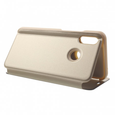 Husa de protectie pentru Huawei P Smart Flip Cover Oglinda Auriu [5]