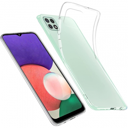 Husa de protectie pentru Samsung Galaxy A22 5G, Flippy, TPU Transparenta [6]