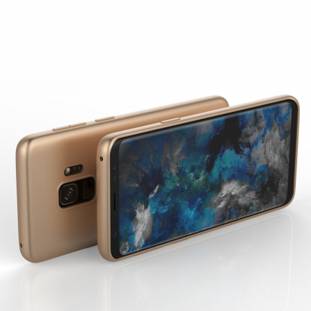 Husa de protectie pentru Samsung Galaxy S9 Luxury Case Auriu [5]