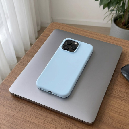 Husa de Protectie Telefon, Flippy, Compatibila cu iPhone 16 Pro, Silicon Premium Antisoc, Anti-Zgirieturi, MagSafe, Acces Camera Control, Protectie 360, Interior Microfibra, Albastru [3]