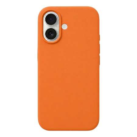 Husa de Protectie Telefon, Flippy, Compatibila cu iPhone 16, Silicon Premium Antisoc, Anti-Zgirieturi, MagSafe, Acces Camera Control, Protectie 360, Interior Microfibra, Portocaliu [0]