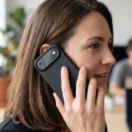 Husa de Protectie Telefon, Flippy, Compatibila cu iPhone 17 Air, Silicon Premium Antisoc, Protectie Completa 360, Design Modern, Anti-Zgirieturi, Interior Microfibra, Negru [4]