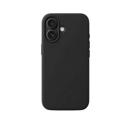 GSM - Husa de Protectie Telefon, Flippy, Compatibila cu iPhone 17 , Silicon Premium Antisoc, Protectie Completa 360, Design Modern, Anti-Zgirieturi, Interior Microfibra, Negru
