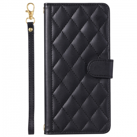 Huse de telefoane - Husa de Protectie Tip Carte, Flippy, pentru Apple iPhone 15, Model cu Suport si Capsa, Antisoc, Rezistenta la Impact, Protectie Camera, Negru