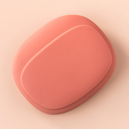 Husa din Silicon, Flippy, pentru Casti, Cabluri, Portabil, 8.5 x 10 x 2 cm, Rosu Oranj [5]