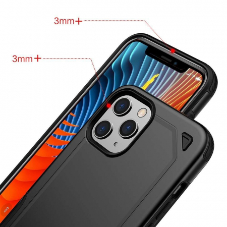 Husa Flippy Apple iPhone 11 Pro Defender Model 2, Negru [15]