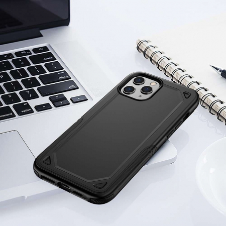 Husa Flippy Apple iPhone X/XS Defender Model 2, Negru [9]
