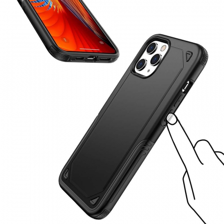 Husa Flippy Apple iPhone X/XS Defender Model 2, Negru [13]