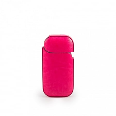 Husa Flippy pentru IQOS 2.4 Plus, Capac de Protectie, Anti Soc si Zgarieturi, din Piele Ecologica, 43 g, 12 x 6 x 2.5 cm, Roz [4]
