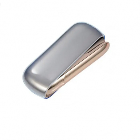 Husa Flippy pentru IQOS 3.0 DUO, de Protectie, Anti Soc si Zgarieturi, din Plastic, 12 x 4.5 cm, Albastru Transparent [5]
