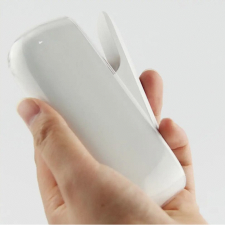 Husa Flippy pentru IQOS 3.0 DUO, de Protectie, Anti Soc si Zgarieturi, din Silicon, 12 x 4.5 cm, Transparent [6]