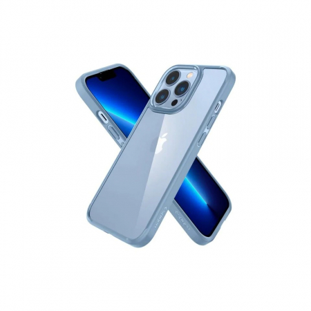 Husa Hibrid Defender MG Series pentru iPhone 14 Pro Max, Flippy, Protectie Antisoc, Albastru [1]