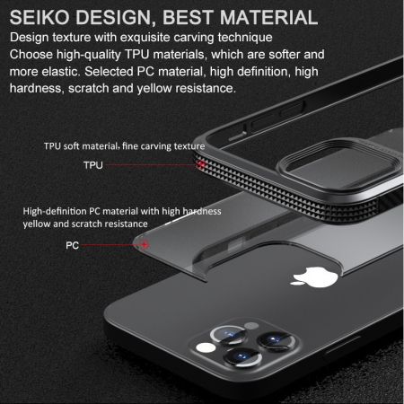 Husa Hibrid Defender MG Series pentru iPhone 14 Pro Max, Flippy, Protectie Antisoc, Negru [2]