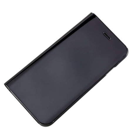 Husa Huawei Nova 5T Flip Cover Oglinda Negru [3]