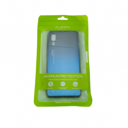 Lichidare de stoc Husa Huawei P20 Hybrid Back Degrade, Albastru [3]