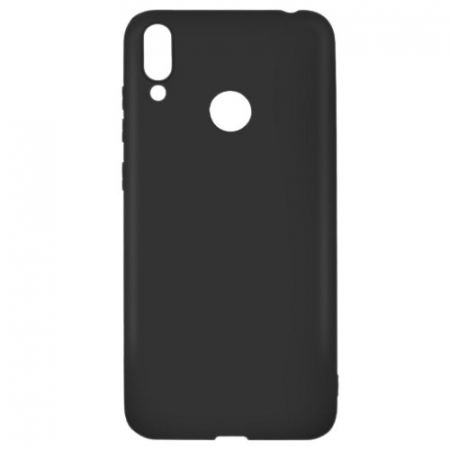 Husa Huawei Y7 2019 Liquid Silicone Case Negru [1]