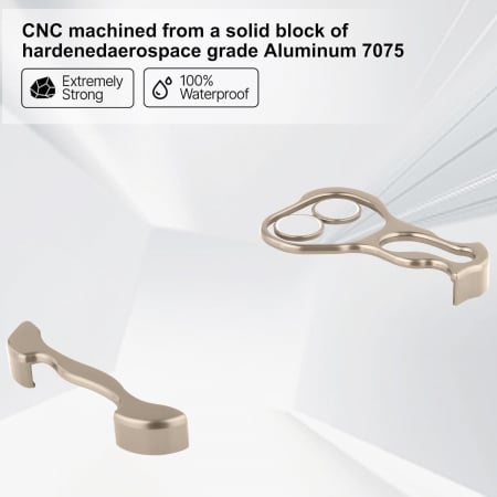 Husa Metalica Compatibila cu iPhone 16, Flippy, Protectie pentru Colturile Telefonului si Camera, Aliaj, Antisoc, Antizgariere, Auriu [4]