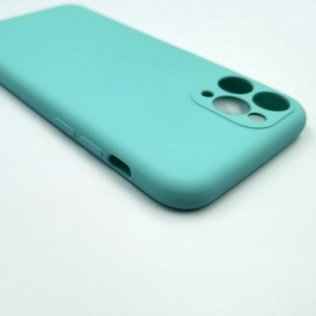 Husa pentru Samsung Galaxy S22 Ultra, Flippy, Liquid Silicone, cu Microfibra pe interior, Protectie Antisoc, Albastru deschis [4]