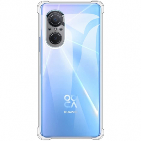 GSM - Husa Protect Plus Extra pentru Huawei NOVA 9 SE, Flippy, Silicon Premium, Transparenta