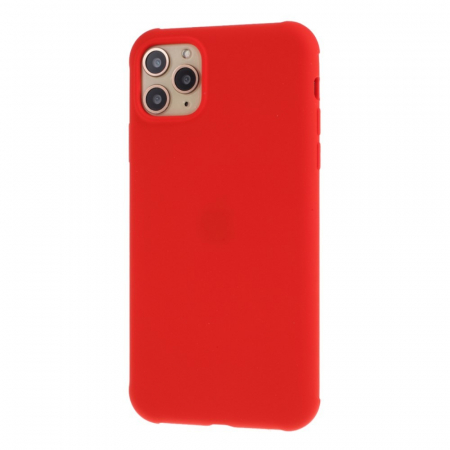 Husa protectie compatibila cu Apple iPhone 11 Pro Liquid Silicone Case Rosu [2]