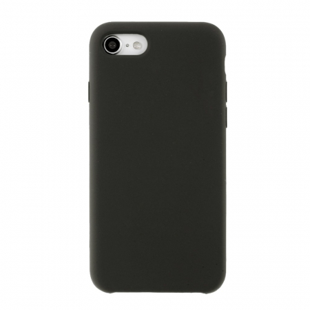 Husa protectie compatibila cu Apple iPhone 7/8/SE 2020 Liquid Silicone Case Negru [16]