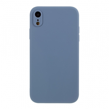 Lichidare Husa protectie compatibila cu Apple iPhone XR Liquid Silicone Case Albastru inchis [7]