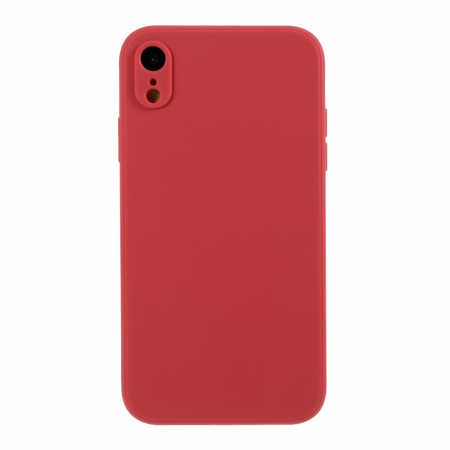 Husa protectie compatibila cu Apple iPhone XR Liquid Silicone Case Rosu [13]