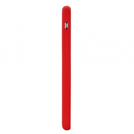 Husa protectie compatibila cu Apple iPhone XR Liquid Silicone Case Rosu [9]