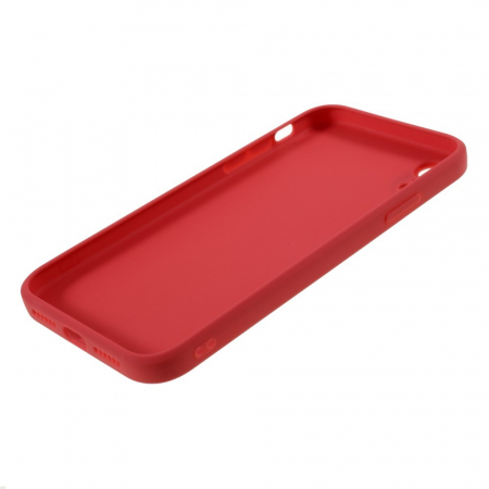 Husa protectie compatibila cu Apple iPhone XR Liquid Silicone Case Rosu [17]