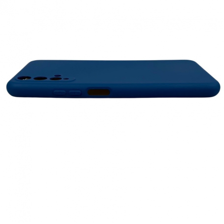 Husa protectie compatibila cu Huawei Nova 5T Liquid Silicone Case Albastru inchis [10]