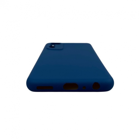 Husa protectie compatibila cu Huawei Nova 5T Liquid Silicone Case Albastru inchis [6]