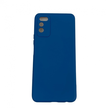 Husa protectie compatibila cu Huawei Nova 5T Liquid Silicone Case Albastru inchis [8]