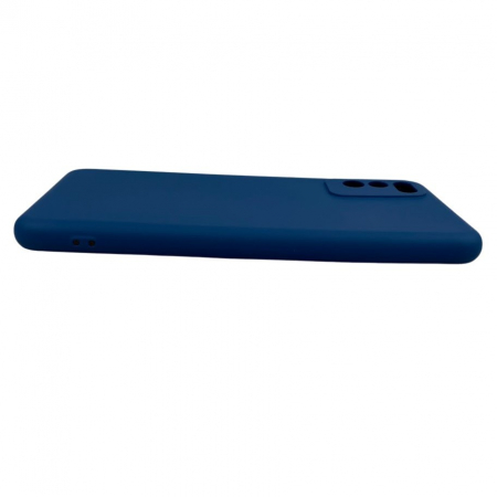 Husa protectie compatibila cu Huawei Nova 5T Liquid Silicone Case Albastru inchis [5]