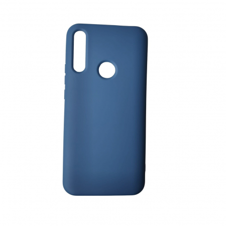 Husa protectie compatibila cu Huawei P Smart Z Liquid Silicone Case Albastru inchis [4]